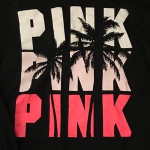 PINK Palm Tree Sweater
